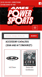 Mobile Screenshot of polaris.amespowersports.com